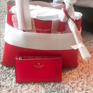 Kate Spade Mini Satchel & Wallet NWT